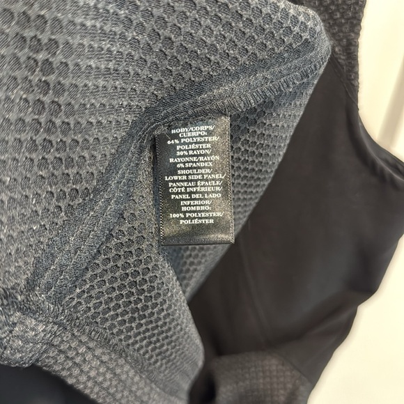 Ann Taylor Black Textured Midi Dress - Picture 10 of 11